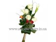 Букет с розами и каллами №154 